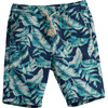 Deson Boys Short, Floral - Swim Trunks - 1 - thumbnail