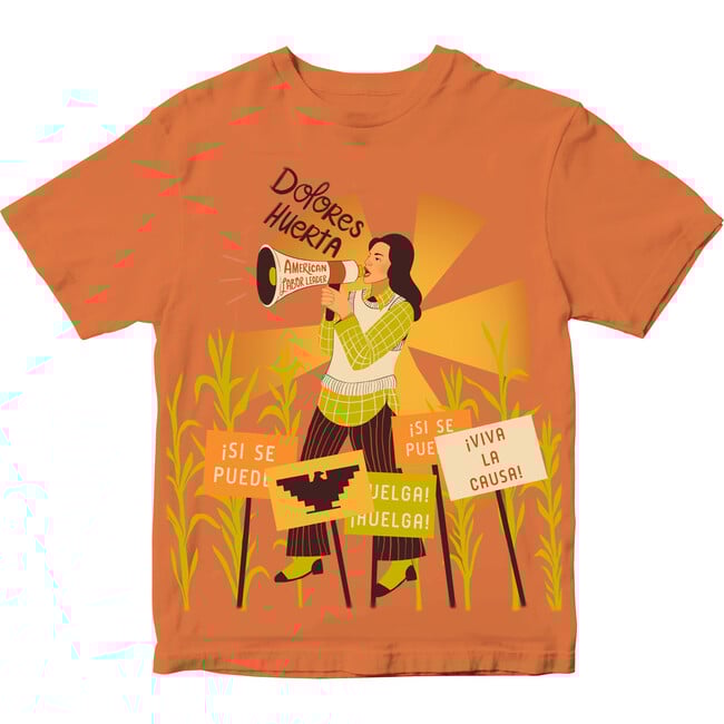 Dolores Huerta Short Sleeve Trailblazer Tee - Tees - 1