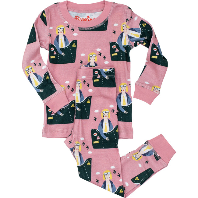 Long Johns, Amelia Earhart Trailblazer Print
