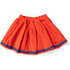 Embroidered Corduroy Skirt, Locomotives - Skirts - 2