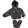 Winter Floral Hoodie Jogger Set - Mixed Apparel Set - 1 - thumbnail