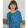 Classic Blue Hearts Bubbly Dress - Dresses - 3