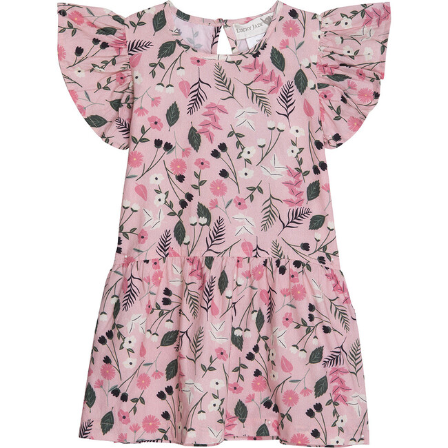 Darling Dress, Pink Floral Vines - Dresses - 1