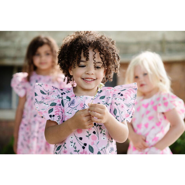 Darling Dress, Pink Floral Vines - Dresses - 5