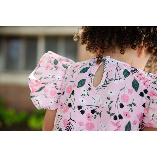 Darling Dress, Pink Floral Vines - Dresses - 6