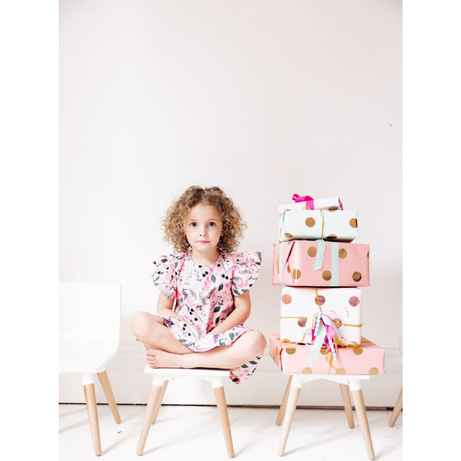 Darling Dress, Pink Floral Vines - Dresses - 10