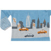 New York City Cotton Cashmere Coverall, Blue - Onesies - 2