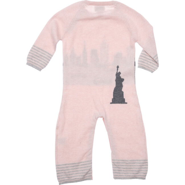 New York City Cotton Cashmere Coverall, Pink - Onesies - 3
