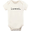 Loved Short Sleeve Bodysuit - Onesies - 1 - thumbnail