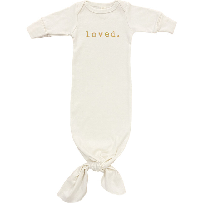 Loved Infant Gown, Goldenrod - Nightgowns - 1