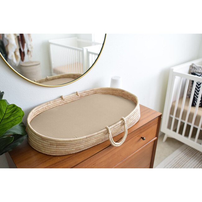 Bamboo Cover, Sand - Crib Sheets - 3