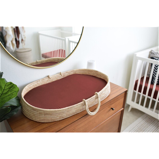 Bamboo Cover, Chestnut - Crib Sheets - 2