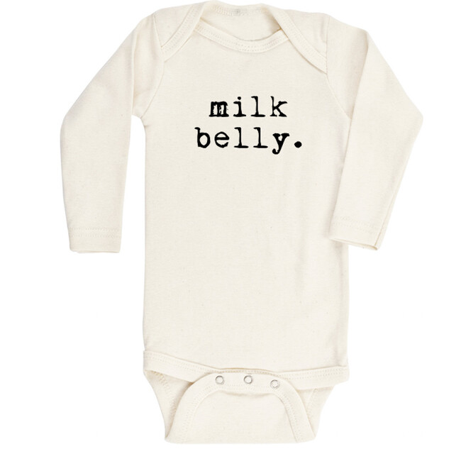 Milk Belly Long Sleeve Bodysuit