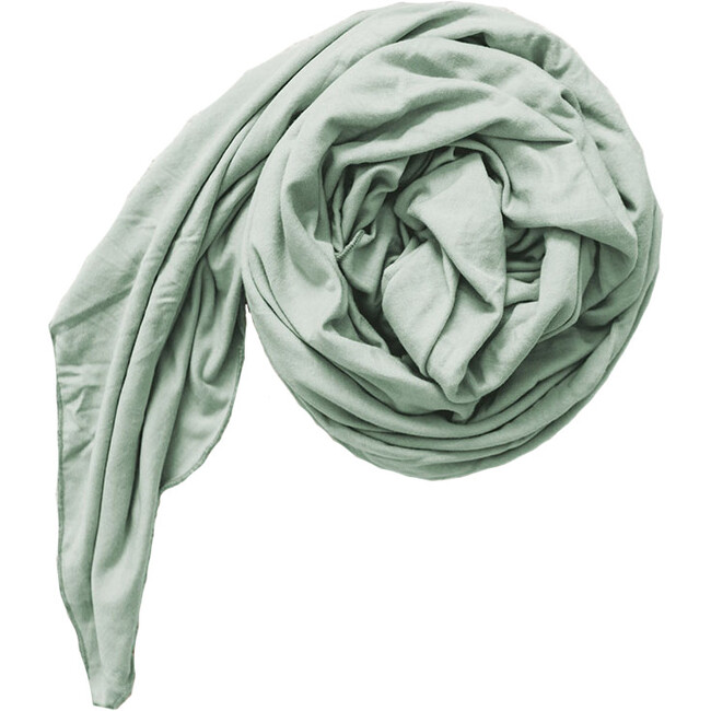 Bamboo Swaddle Blanket, Sage - Blankets - 1