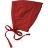 Bamboo Pixie Bonnet, Red - Hats - 1 - thumbnail