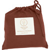 Bamboo Fitted Cribsheet, Chestnut - Sheets - 1 - thumbnail