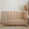 Bamboo Fitted Cribsheet, Sand - Sheets - 2 - thumbnail