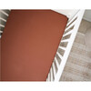 Bamboo Fitted Cribsheet, Chestnut - Sheets - 3