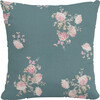 Decorative Pillow, Dancing Dahlia Emerald - Decorative Pillows - 1 - thumbnail