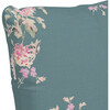 Decorative Pillow, Dancing Dahlia Emerald - Decorative Pillows - 2