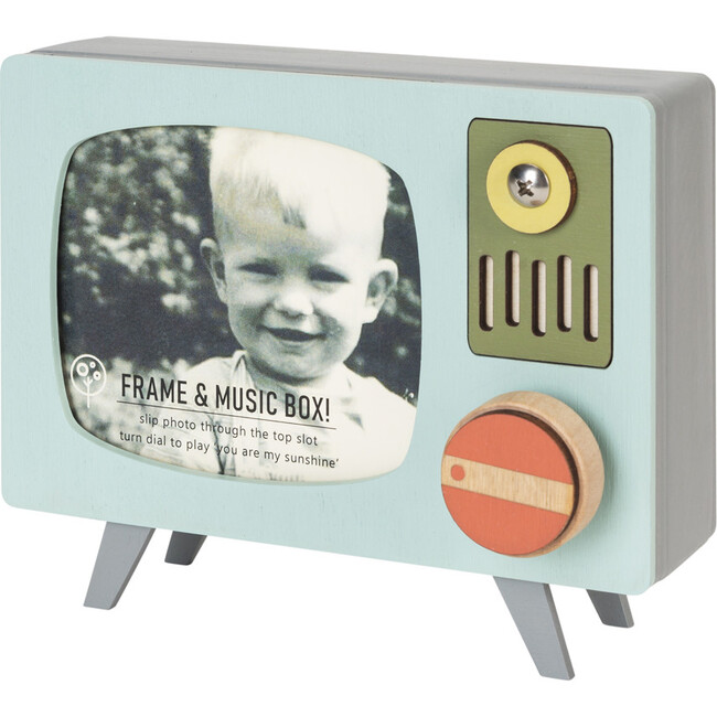 TV Frame Music Box, Blue