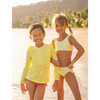 Chloe Long Sleeve Rashguard Top, Lemon Squeeze - Rash Guards - 5