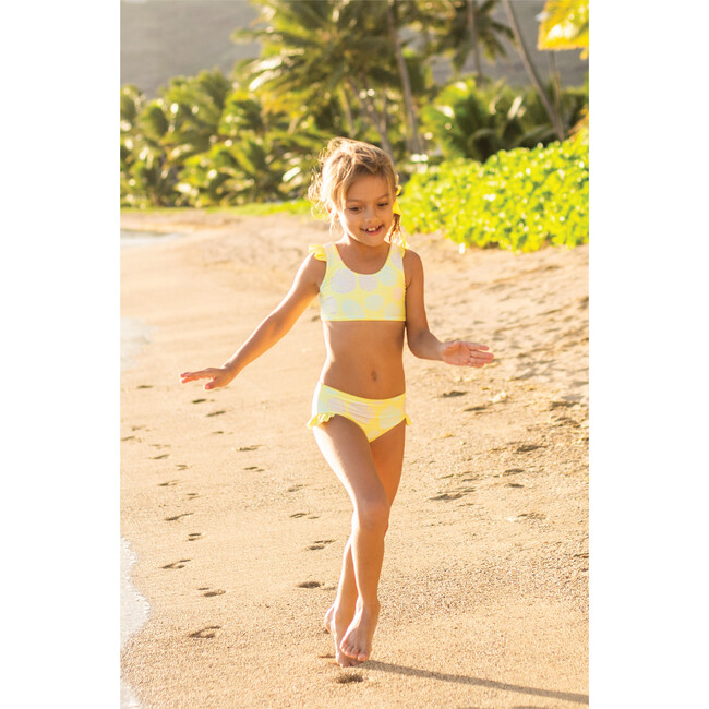 Ava Reversible Two Piece, Lemon Squeeze + Sunny Monstera - Two Pieces - 2