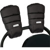Warmmuffs, Black Plush - Stroller Accessories - 1 - thumbnail