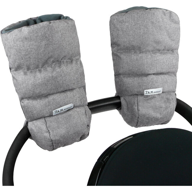 Warmmuffs, Heather Grey - Stroller Accessories - 1