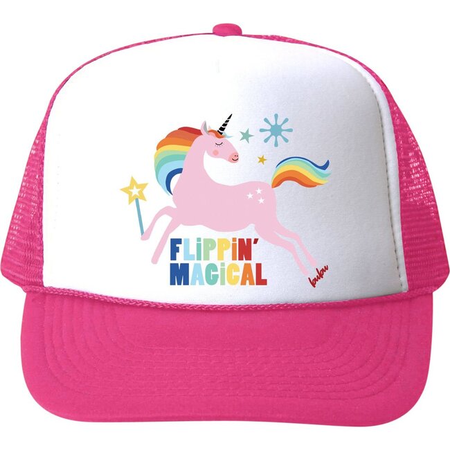 Unicorn Flippin Magical Hat, Pink - Hats - 1