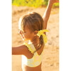 Ava Reversible Two Piece, Lemon Squeeze + Sunny Monstera - Two Pieces - 4