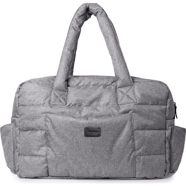 Soho Diaper Satchel, Heather Grey