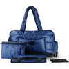 Soho Diaper Satchel, Navy - Diaper Bags - 2