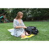 Soho Diaper Satchel, Polar Black - Diaper Bags - 4