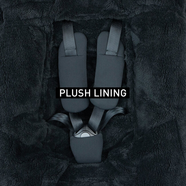 Plush Pod, Black - Stroller Accessories - 4
