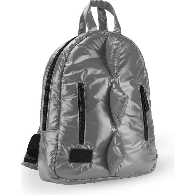 Mini Dino Backpack, Graphite - Backpacks - 2