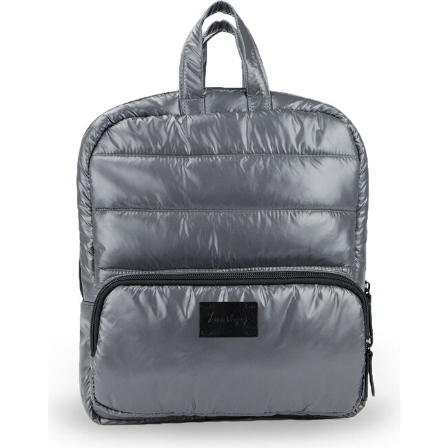 Mini Backpack, Graphite - Backpacks - 1
