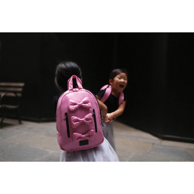 Mini Bows Backpack, Blush - Backpacks - 6