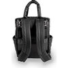London Quilted Diaper Backpack, Black - Diaper Bags - 6