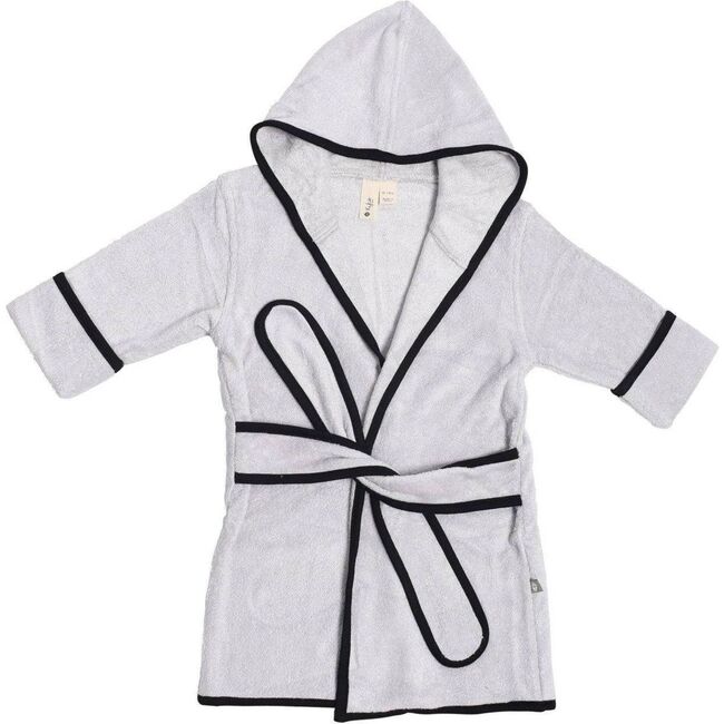 Kyte Baby Toddler Bath Robe - Storm with Midnight Trim Kyte Baby Toddler Bath Robe - Storm with Midnight Trim