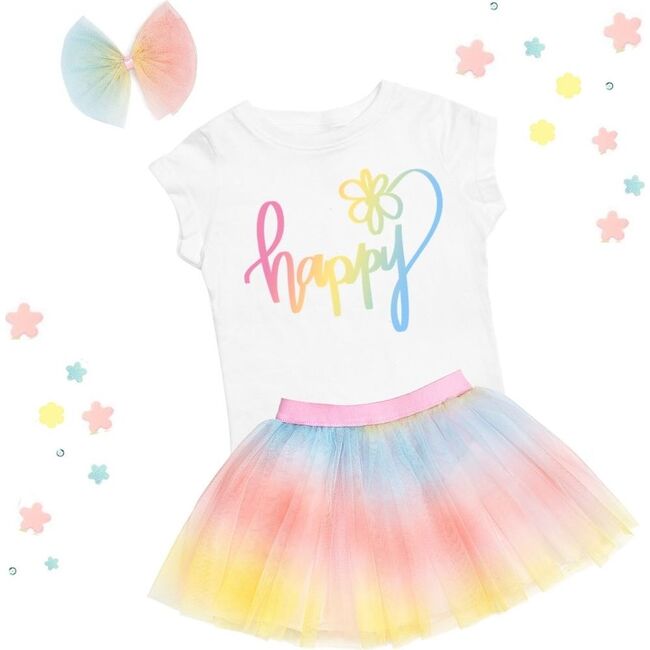 Pastel Tie Dye Tutu, Multi - Skirts - 2