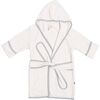 Toddler Bath Robe, Cloud with Storm Trim - Robes - 1 - thumbnail