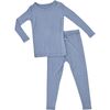 Toddler Pajama Set, Slate - Pajamas - 1 - thumbnail