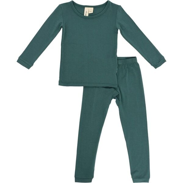 Toddler Pajama Set, Emerald - Kyte Baby Sleepwear | Maisonette