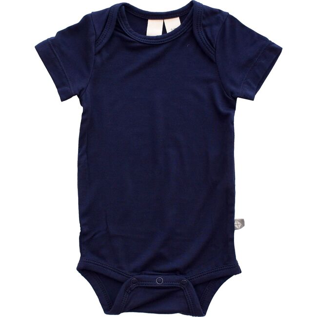 2-Pack Short Sleeve Bodysuit, Navy and Emerald