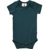 2-Pack Short Sleeve Bodysuit, Navy and Emerald - Onesies - 3