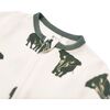 Printed Zippered Romper, Elephant - Rompers - 4