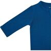 Zippered Footie, Sapphire - Onesies - 3