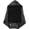 K-Poncho Carrier Cover, Black Plush - Carriers - 2 - thumbnail