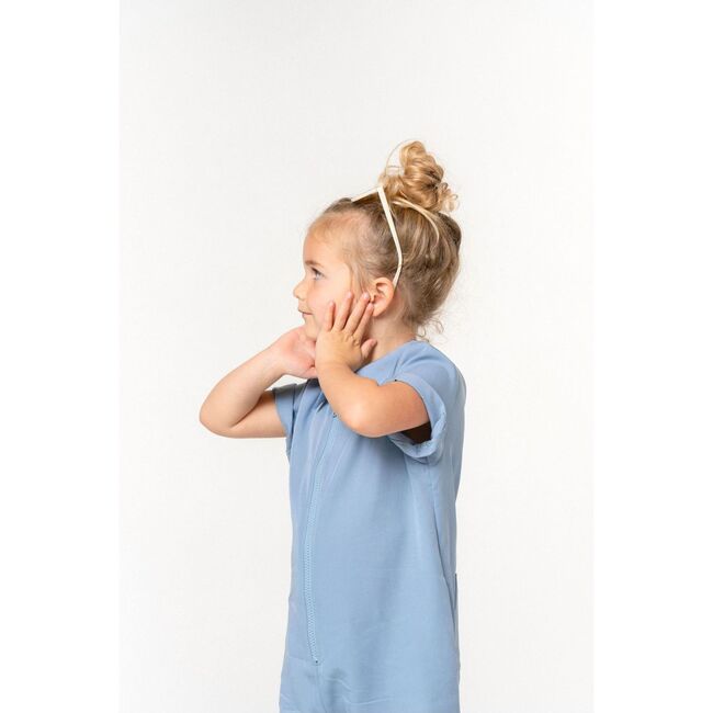 Kids Mechanic Jumpsuit, Blue - Rompers - 3